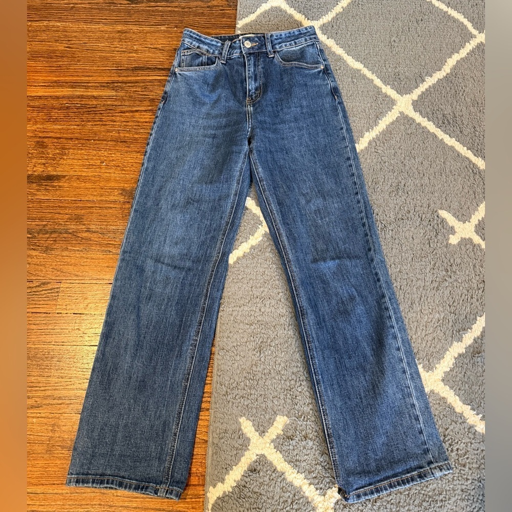 Oraije Paris High Waisted Straight Leg Jeans